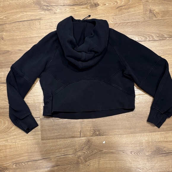 Lululemon Black Scuba Cropped Hoodie - Picture 3 of 3
